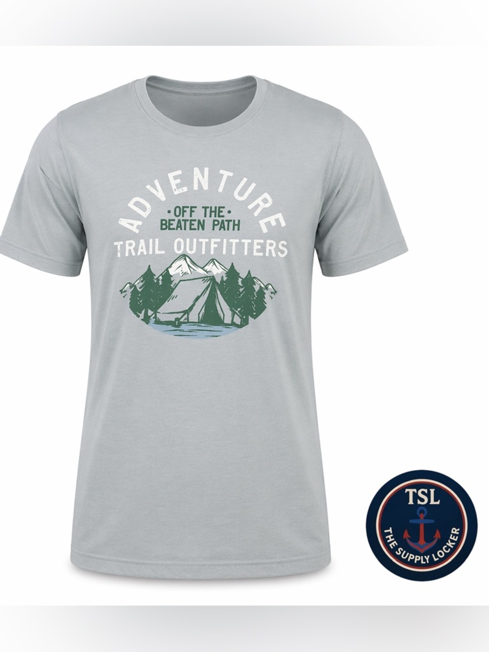 ME87 Adventure Trail Outfitters Graphic Tee Women’s Small Camping Shirt